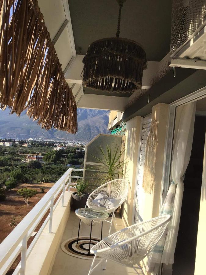 Cozy&Quiet Nest Apartment Loutraki  Bagian luar foto
